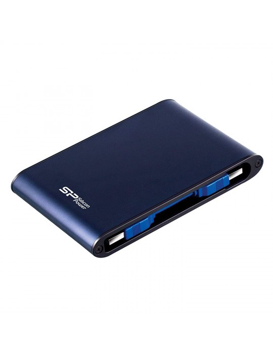 Silicon Power Armor A80 1TB Rugged Waterproof Portable External Hard Drive [Blue]