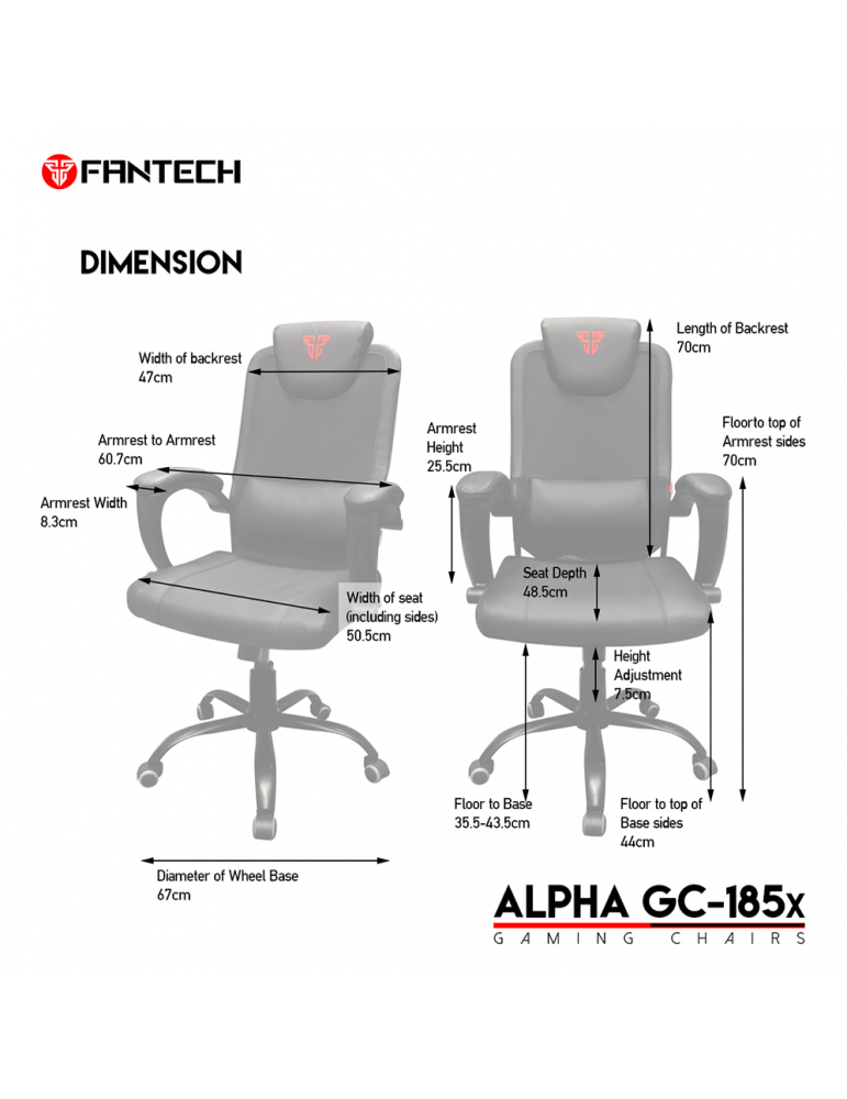 Fantech 185x best sale