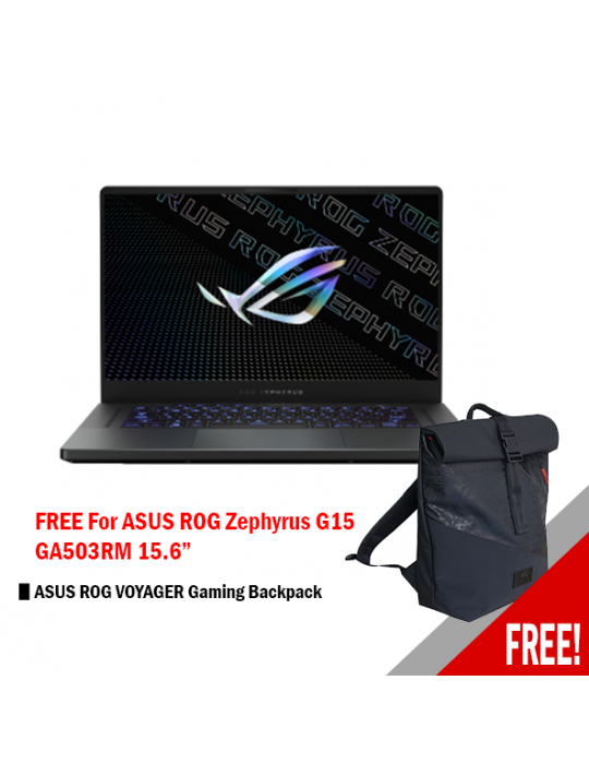 ASUS ROG Zephyrus G14 14” 165Hz Gaming Laptop QHD- AMD Ryzen 9