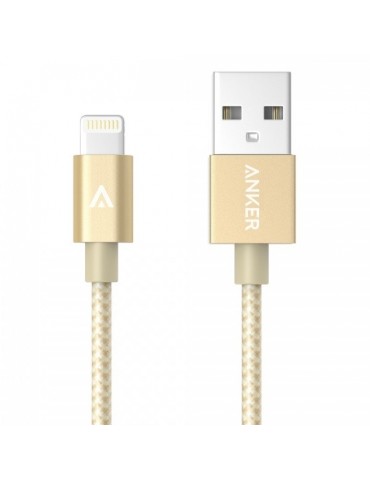 Anker PowerLine Lightning (3ft) Apple MFi Certified (White)