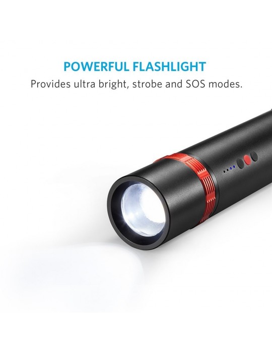 Anker Jump Starter 400 Multi-Functional Flashlight-Sized JumpStarter